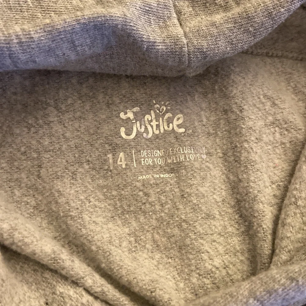Girls JUSTICE hoodie!